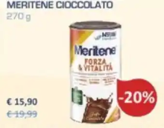 Iper La Grande Meritene Cioccolato 270 g offerta