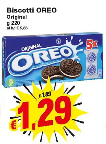 Prix Quality Oreo Biscotti Original 220g offerta
