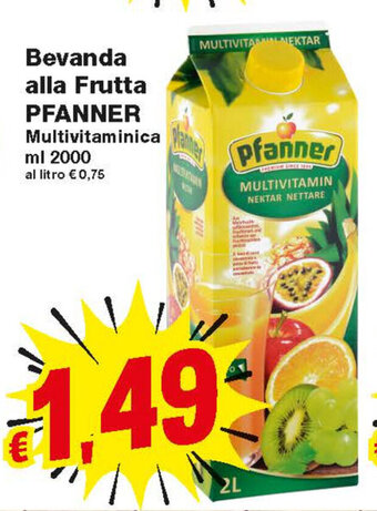 Prix Quality Pfanner Bevanda alla Frutta 2000ml offerta