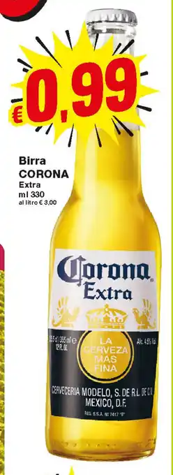 Prix Quality Corona Extra Birra 350ml offerta