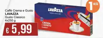 Italy Cash Lavazza Caffè Crema e Gusto, Gusto Classico 4x250 g offerta