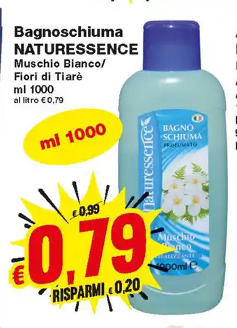 Prix Quality Naturessence Bagnoschiuma 1000ml offerta