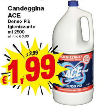 Prix Quality Ace Candeggina 2500ml offerta