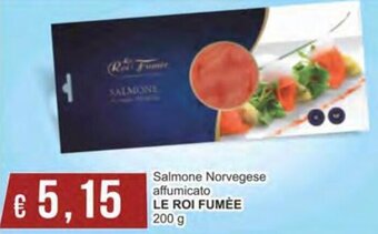 Le Roi Fumèe Salmone Norvegese Affumicato 200 g