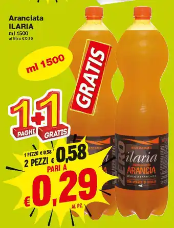 Prix Quality ILaria Aranciata 1500ml offerta