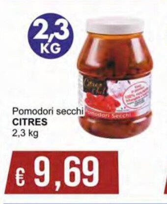 Citres Pomodori secchi 2,3 kg