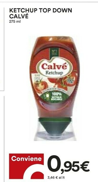 Coop Calvè Ketchup Top Down offerta