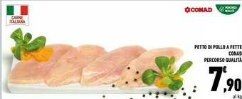 Conad Conad - Petto Di Pollo A Fette offerta