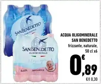 Conad San Benedetto San Benedetto - Acqua Minerale Naturale Oligominerale offerta