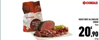 Conad Conad Roast Beef  All'inglese offerta