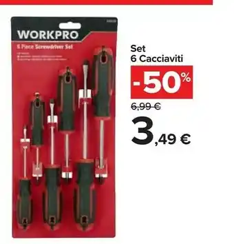 Set 6 Cacciaviti