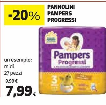 Ipercoop Pannolini pampers progressi offerta