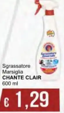 Chante Clair Sgrassatore Marsiglia 600 ml
