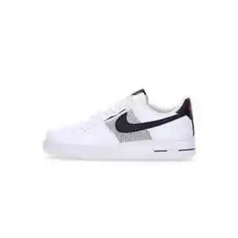 Scarpe nike air force 1 '07 mesh low basse uomo dh7567 100 bianco nero originali