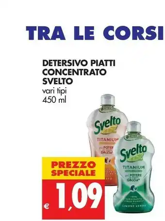 Tigros Svelto Detersivo piatti offerta