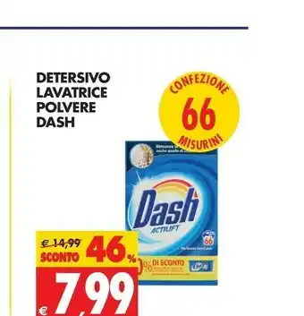 Tigros Dash Detersivo in polvere offerta