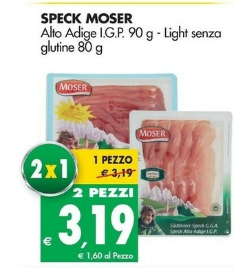 Tigros Moser Speck offerta