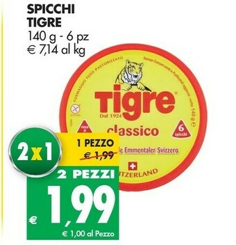 Tigros Emmental offerta
