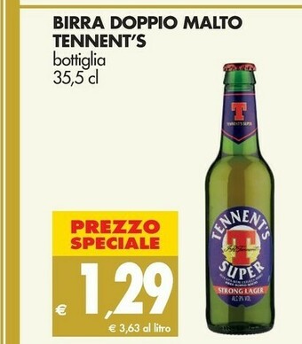 Tigros Tennent's Birra offerta