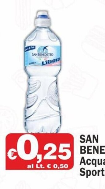 Primo Prezzo San Benedetto Acqua Libera Sport cl.50 offerta