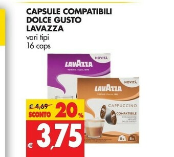 Tigros Lavazza Cialde caffè offerta