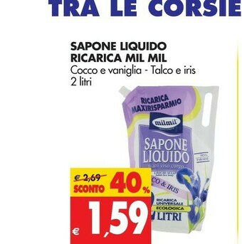 Tigros Iris Sapone liquido offerta