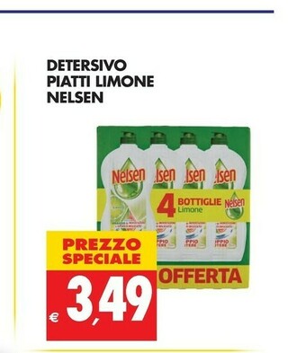 Tigros Nelsen Detersivo piatti offerta