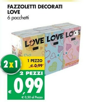 Tigros Fazzoletti offerta