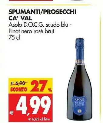 Tigros Asolo Prosecco offerta
