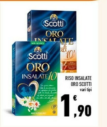 Conad City Scotti Riso Insalate Oro offerta