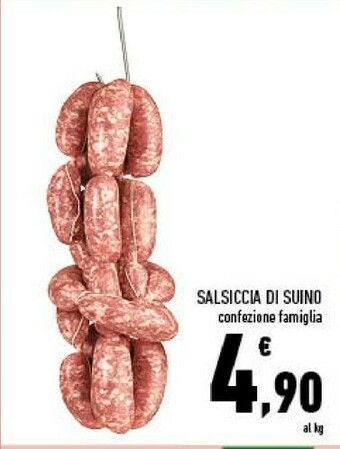 Conad City Salsiccia Di Suino offerta