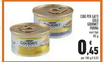 Conad Purina Cibo Per Gatti Gourmet Con Pollo offerta