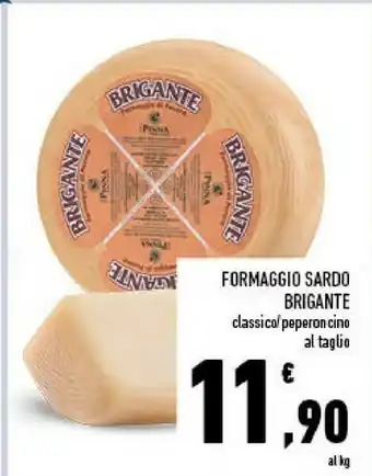 Conad Brigante Formaggio Sardo offerta