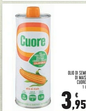 Conad Cuore Olio Di Semi Di Mais 1000 G(ml) offerta