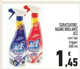 Conad Ace Sgrassatore Bagno Brillante offerta