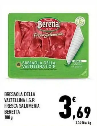 Conad City Beretta Bresaola Della Valtellina Igp offerta