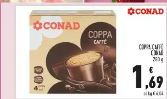 Conad Conad - Coppa Caffè 280 G(ml) offerta