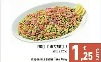 Conad Fagioli E Mazzancolle offerta