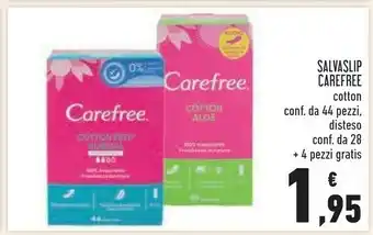 Conad Carefree Salvalsip Cotton offerta