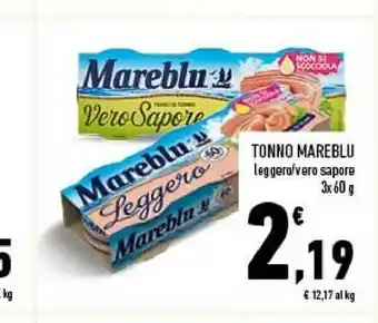 Conad Mareblu Tonno Leggero / Vero Sapore 3 X 60 G offerta