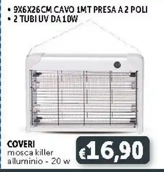 Deco Supermercati Coveri Mosca Killer Alluminio offerta