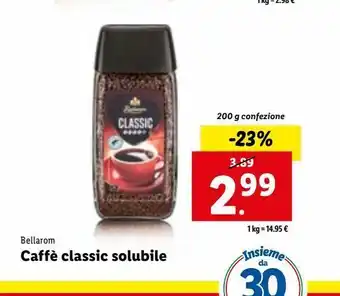 Lidl Caffè classic solubile offerta
