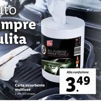Lidl Carta assorbente multiuso offerta
