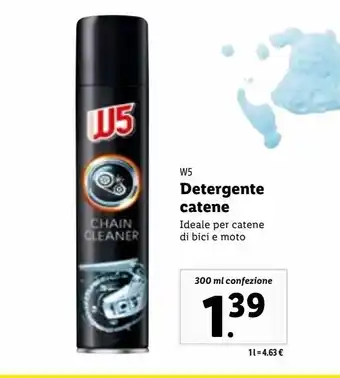 Lidl Detergente catene offerta
