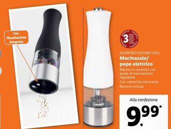 Lidl Macinasale/pepe elettrico offerta