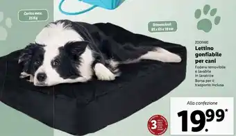 Lidl Lettino gonfiabile per cani offerta