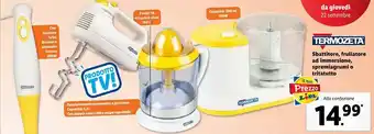 Lidl Sbattitore, frullatore ad immersione, spremiagrumi o tritatutto offerta