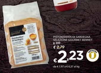 Bennet Pistokeddos di sardegna selezione gourmet bennet offerta