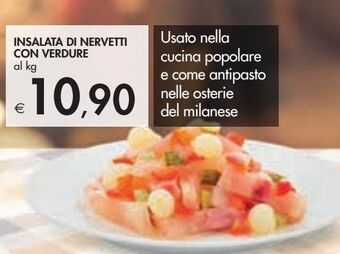 Bennet Insalata di nervetti con verdure offerta