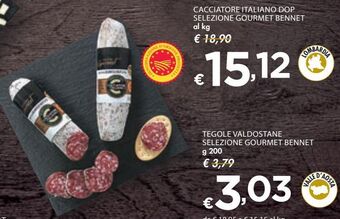 Bennet Cacciatore italiano dop selezione gourmet bennet offerta